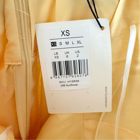 NWT Love, Bonito Maryn Padded Bustier Flare Maxi Dress 2‎ - Picture 6 of 8